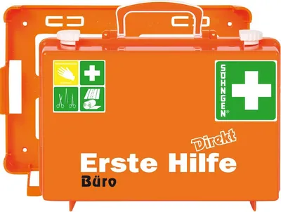 Immagine prodotto di SÖHNGEN 0370045 SÖHNGEN kit di pronto soccorso DIREKT office DIN 13157 arancione