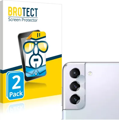 Produktbild von 2x Für Samsung Galaxy S21 5G (NUR Kameraschutz) Schutzfolie BROTECT Displayschutz Display Schutz Folie Klar Transparent