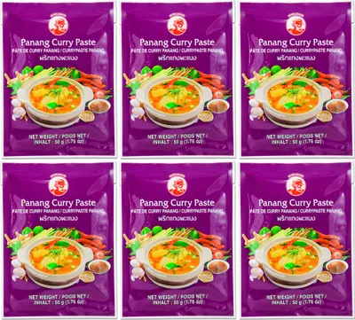 Produktbild von 6er-Pack COCK Panang Currypaste (6x 50g) | Panang Curry Paste