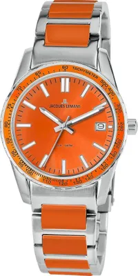 Produktbild von Jacques Lemans 1-2060L Uni-Armbanduhr, Edelstahl-Gehäuse