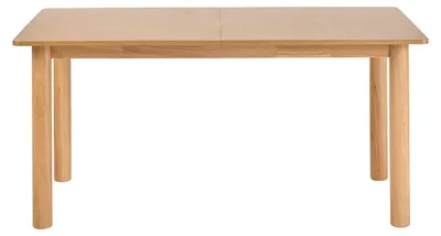 Produktbild von Miliboo - Ausziehbarer rechteckiger Esstisch helles Eschenholz L160-210 cm CLAUDIE