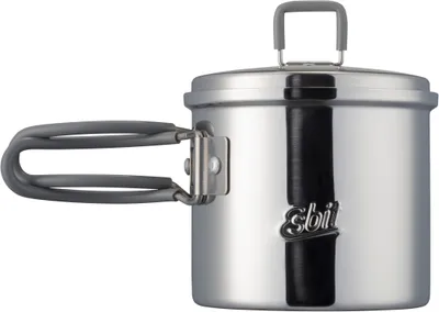 Produktbild von ESBIT PT625ST, Topf, Edelstahl, 0,625 l, Edelstahl, Grau, Edelstahl