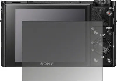 Produktbild von Blickschutzfolie für Sony Cyber-Shot DSC-RX100 matt Schutzfolie Folie Display Schutz dipos