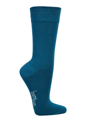 Produktbild von Bambus Viskose Socken ohne Gummi Softrand Damen Herren Jeans Gr. 43-46 3 Paar