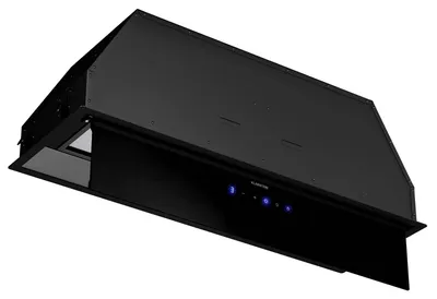 Produktbild von Klarstein Ventimate Dunstabzugshaube Unterbau, 85cm Unterbauhaube mit Touch-Bedienfeld, 390 m³/h Luftdurchsatz, , Leiser 50W DC-Motor, LED-Beleuchtung, Kohlefilter, Schwarz