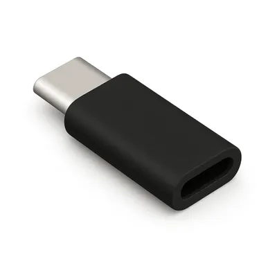 Produktbild von USB C Adapter für Apple – Schnellladefunktion und Highspeed Datenübertragung – Kompatibel mit iPhone, Samsung, Google Pixel, Xiaomi und mehr – Schwarz