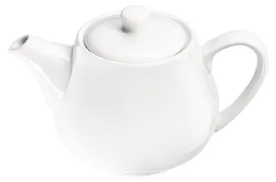 Produktbild von 2x Kleines Kännchen, reinweißes Hotelporzellan, Serie Isabell, 0,4 Liter