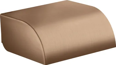 Immagine prodotto di hansgrohe AXOR UNIVERSAL Circular Support de papier toilette avec couvercle, 42858310, 42858310