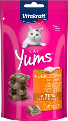 Immagine prodotto di Vitakraft Yums Poulet & Herbe à chat