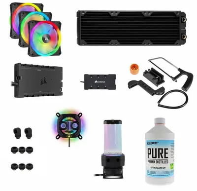 Obrázek produktu pro Corsair Hydro X Series iCUE XH305i RGB Pro Custom Cooling Kit schwarz