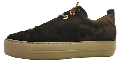 Immagine prodotto di Scarpe da ginnastica da donna Paul Green, modello stringato, color marrone, adatte al tempo libero