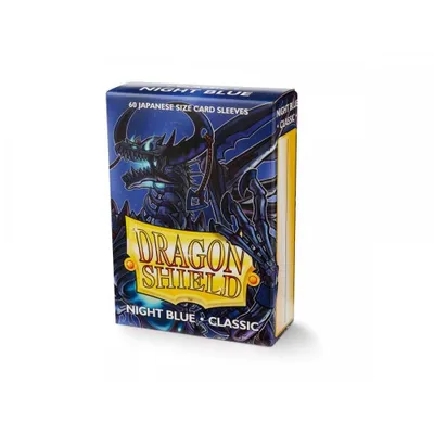 Produktbild von Dragon Shield Kleine Ärmel - Klassisch Nachtblau (60 Ärmel)