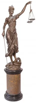 Immagine prodotto di Gigante Casa Padrino, statuetta in bronzo Justitia 190 cm - Scultura