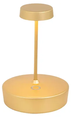 Produktbild von Swap mini pro Mattgold wiederaufladbare und dimmbare LED-Tischlampe - 2 W, 2200-2700-3000 K, IP65