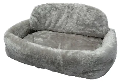 Produktbild von Silvio Design Hunde Tiersofa de Luxe mit Kissen Gr. 2 grau