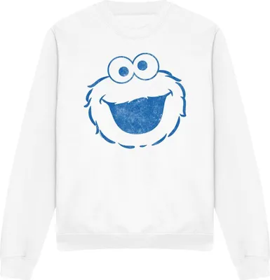 Produktbild von Sesame Street - Sweatshirt für Herren/Damen Uni TV20596 (S) (Weiß)