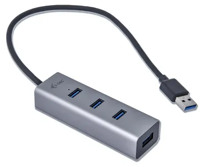 Immagine prodotto di i-tec HUB USB 3.0 in metallo a 4 porte