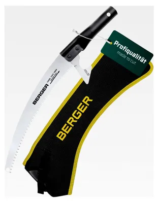 Produktbild von BERGER ArboRapid Set | Teleskop-Astsäge für Profis | Teleskopsäge mit 33 cm Sägeblatt | Aufsatzsäge mit Tasche | Forstsäge | Gartenwerkzeug zur Baumpflege | e und e Teleskop-Astsäge