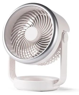 Zdjęcie produktu dla Wonderlamp Wentylator biurkowy cichy 4 prędkości akumulatorowy