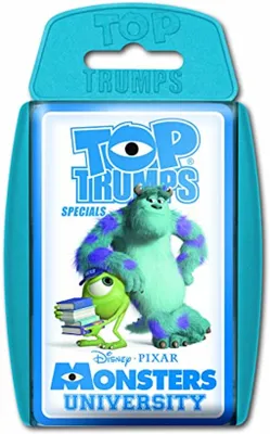 Produktbild von Top Trumps - Monster University Kartenspiel Karten Spiel Disney Quartett Deutsch