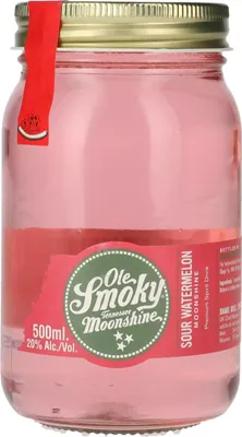 Produktbild von Ole Smoky Tennessee Moonshine SOUR WATERMELON 20% Vol. 0,5l