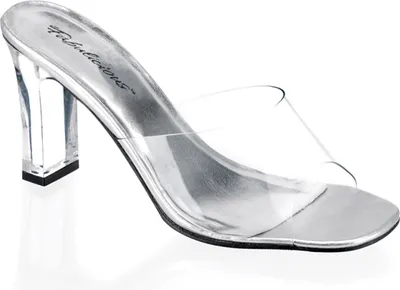 Produktbild von ROMANCE-301 Damen Slipper von Fabulicious, Transparent EU 38, US 8