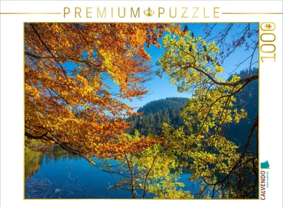 Produktbild von CALVENDO Puzzle Herbstzauber im Schwarzwald | 1000 Teile Lege-Größe 64x48cm Foto-Puzzle für glückliche Stunden