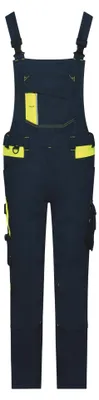 Produktbild von DASSY Latzhose ULSAN Arbeitshose Gr. 50  MINUS   blau/gelb