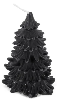 Produktbild von Kolony Kerze Weihnachtsbaum rustikal Schwarz