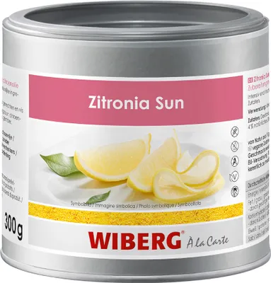 Immagine prodotto di Wiberg Zitronia Sun spezia con olio di limone naturale confezione da 300 g