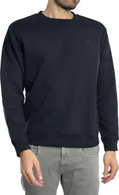 Produktbild von Replay Box-Logo-Sweatshirt, Schwarz L
