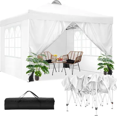 Image de COBIZI Pavillon pliable 3x3m étanche Tente de réception stable