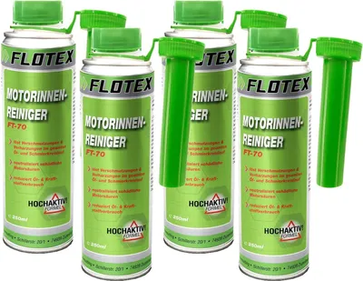 Produktbild von Flotex Motorinnenreiniger, 4x250ml Additiv Motor Innen Reiniger