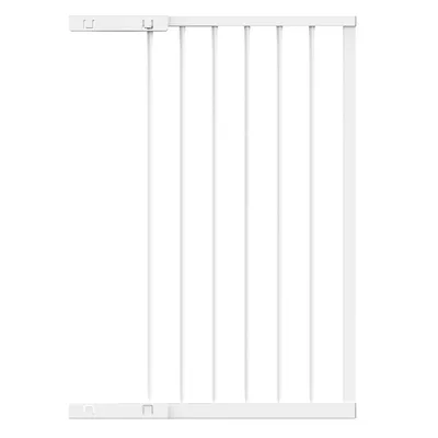 Produktbild von GEUTHER Verlängerung Easylock Plus & Easylock Wood Plus | Weiß | +48 cm | Metall | Stecksystem | Für Tür- & Treppenschutzgitter