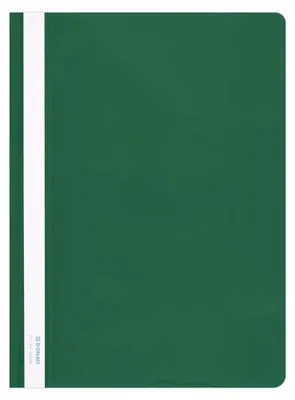 Produktbild von DONAU 1705001PL-06 Plastik Schnellhefter A4 Grün, Sichthefter Kunststoff Strapaz