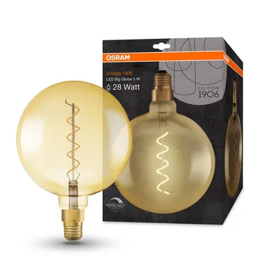 Immagine prodotto di Osram Vintage 1906 Lampadina LED Luce calda comfort 2000 K 4 W E27 G