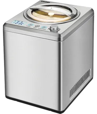 Obrázek produktu pro Unold Pro Plus, Kompresorový zmrzlinovač, 2,5 l, 1 misky/misek, Nerezová ocel, 45 min, LCD