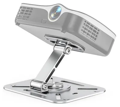 Produktbild von 3‑in‑1 Projektorhalter drehbar, tragbarer klappbarer Beamer Ständer, Tisch‑Wand‑Deckenmontage, kompatibel mit Beamer, Kamera, Webcam