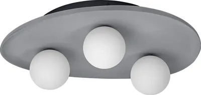 Produktbild von OSRAM 4099854453557 Decor Nest-Deckenleuchte aus Beton 3xG9 grau
