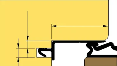 Produktbild von Stulpdichtung L7004Schwarz