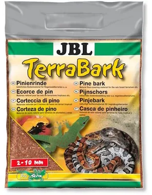 Productafbeelding van JBL TerraBark pijnboomschors bodembedekking voor woud en regenwoudterraria 2-10MM - 5 Liter