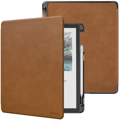 Obrázek produktu pro Obal MoKo pro 11" Kindle Scribe 3. generace a Scribe Colorsoft 2025, barva hnědá