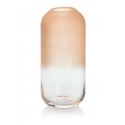 Produktbild von BLUMENVASE Vase Glas Glasvase Dekovase Tischvase MONDEX SERENITE ORANGE 28 cm