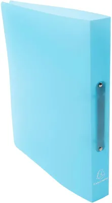 Immagine prodotto di Exacompta 54972E Exacompta Chromaline Pastell Ringbuch 2-Ringe pastellblau 4,0 cm DIN A4, 1 St.