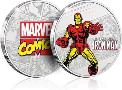 Produktbild von Sammlermünze Marvel - Iron Man Limited Edition