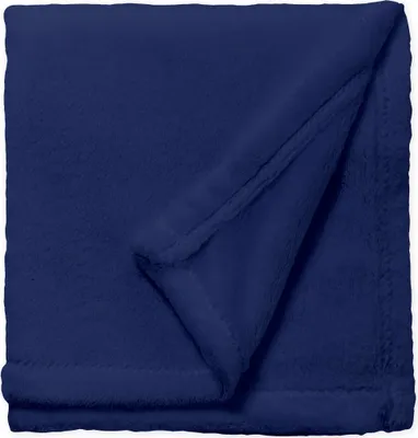 Produktbild von Kuscheldecke 150x200 cm blau Flauschig kuschelig warm Wohndecke Fleece Decke