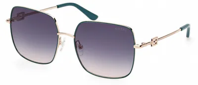 Productafbeelding van Guess GU7906 dameszonnebril, blauw. Mannenmodel, blauw. One size
