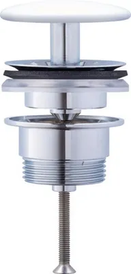 Produktbild von Schaftventil mit keramischer Ventilabdeckhaube weiß weiß