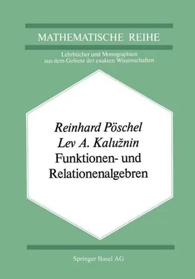 Produktbild von Funktionen- und Relationenalgebren