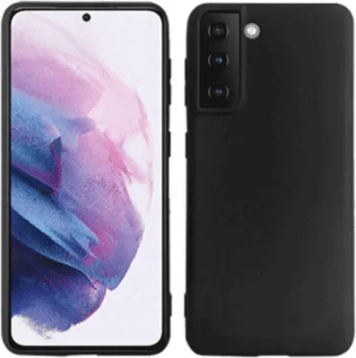 Produktbild von starfix Ultra Slim Silikon-Tasche für Samsung Galaxy S24 FE, schwarz